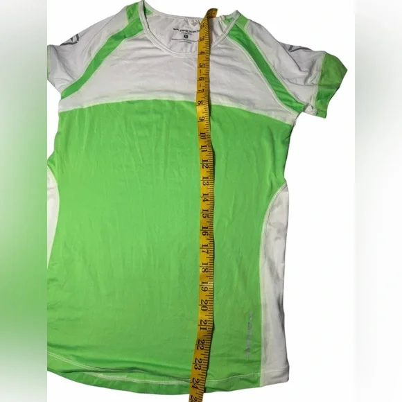Brooks nightlife equilibrium High Visibility Running T-shirt women small - Picture 9 of 14